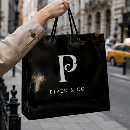 Gift bags with logo printing